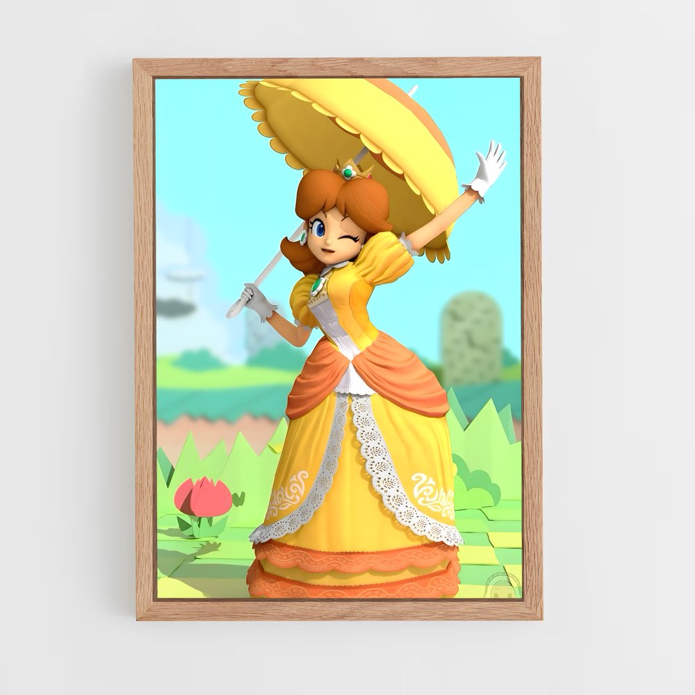 Poster Daisy's Daydream – affiche Mario (vue 4)